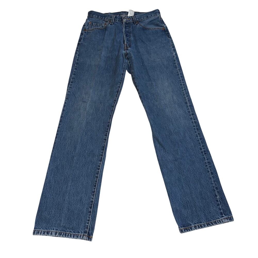 Levi’s Strauss men’s vintage 501 butterfly blue jeans - Picture 3 of 16